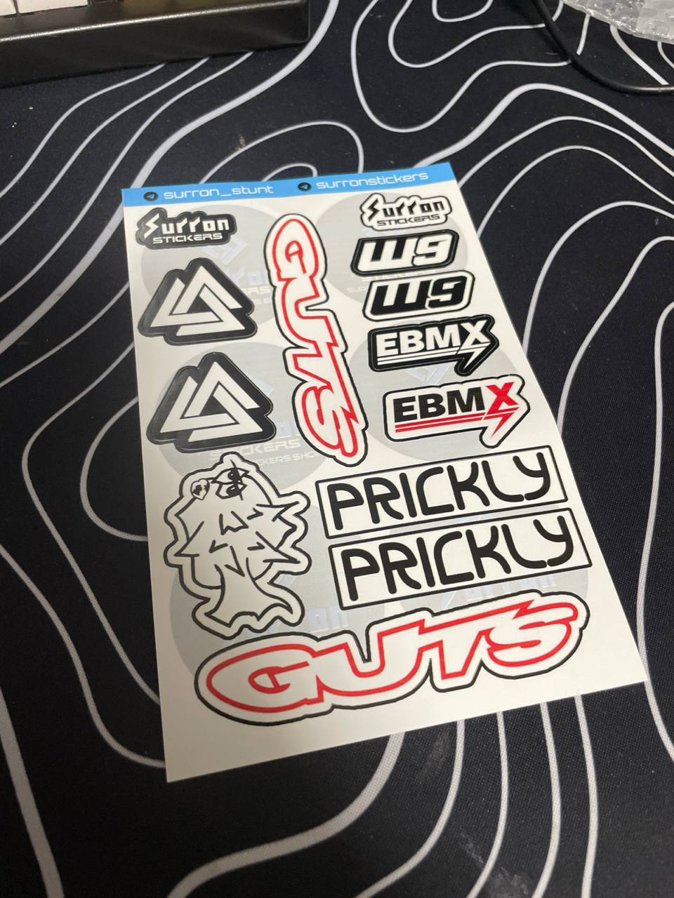 Стикерпак guts prickly и тд — фото 4